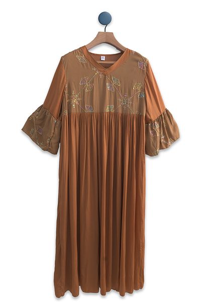 Lilo Co EarthBloom Embroidered Dress