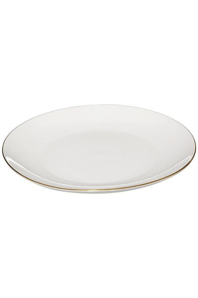 Secret de Gourmet طبق عشاء دائري من البورسلين من بيتيت صالون، مقاس 27 سم