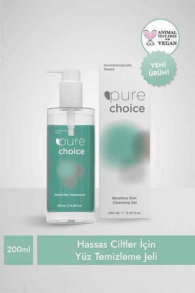 Pure Choice Facial Cleansing Gel for Sensitive Skin 200 ml