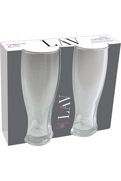LAV -BROTTO GLASS 330cc 2PC ST