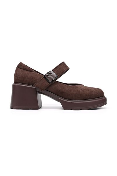Tmall Pantofi casual de dama,Din piele ecologica,P1257,Maro