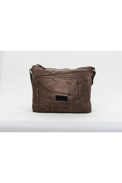 old cotton cargo Ежедневна чанта през рамо, памучна, за лаптоп, училище, пътуване, ежедневна, винтидж, ретро - Mulater Bag 8128