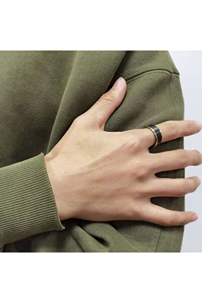 SIC MODA Black Titanium Ring SIC MODA 4026