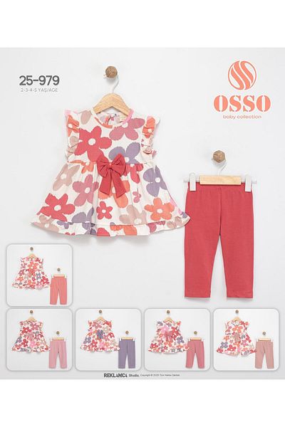 Osso Girl's Leggings Suit//979