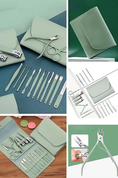 TOYFEST 16 Piece Manicure & Pedicure Set