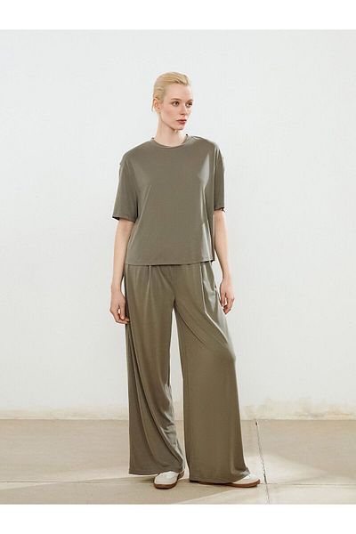 LC Waikiki Crew Neck Modal Blended Women's T-Shirt