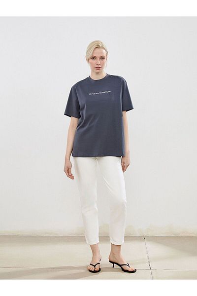 LC Waikiki Crew Neck Printed Women's T-Shirt