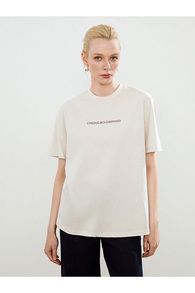 LC Waikiki Crew Neck Printed Women's T-Shirt