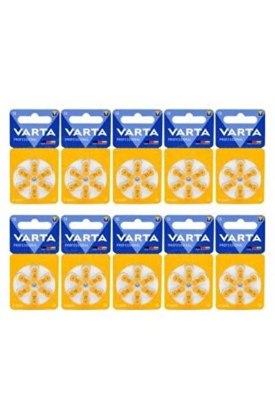 Varta 10 Numara Kulak İşitme Cihazı Pili 10 Paket Kutu