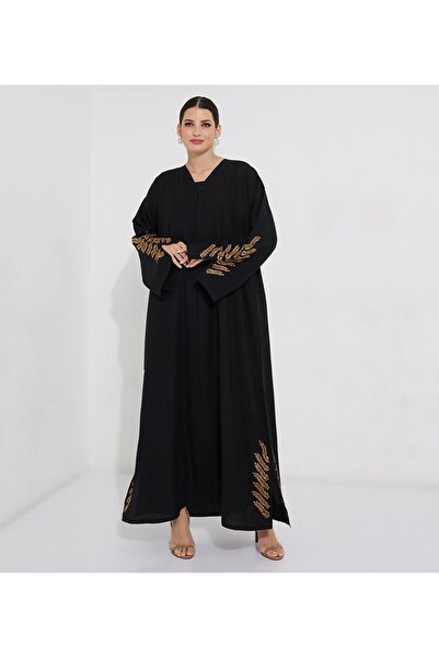 Rosette Abaya عباءة تلوح بالأوراق