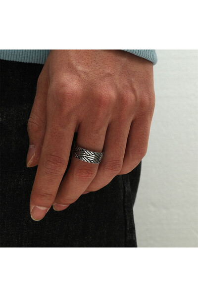 SIC MODA Inel Argintiu TITAN SIC MODA 4249