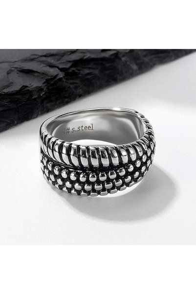 SIC MODA Inel Unisex din Inox SIC MODA 4028