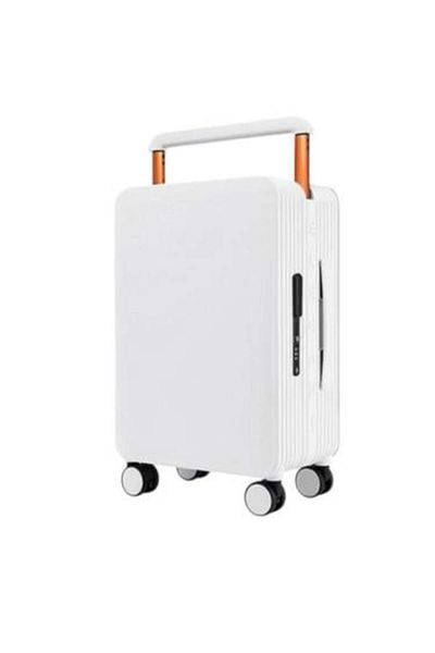 BEAUTY SYSTEM Travel Luggage in White from Beauty System - Medium Size