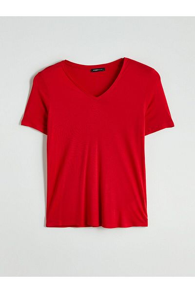 LC Waikiki V-Neck Women's T-Shirt
