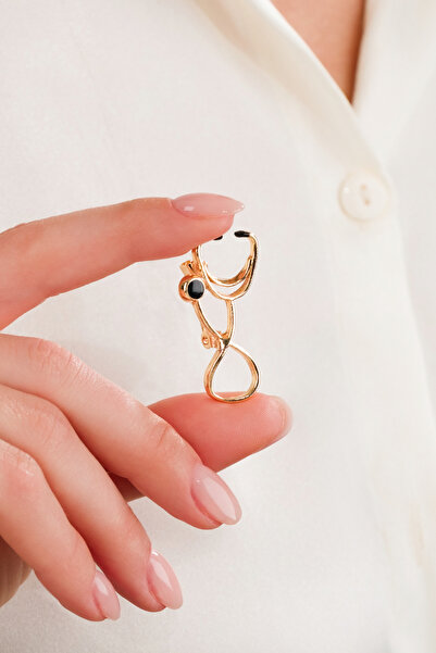 MRK Hemşire Doktor Steteskop Broş