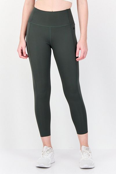 adidas Women Tight Fit Training Optime Power 7/8 Leggings, Dark Olive