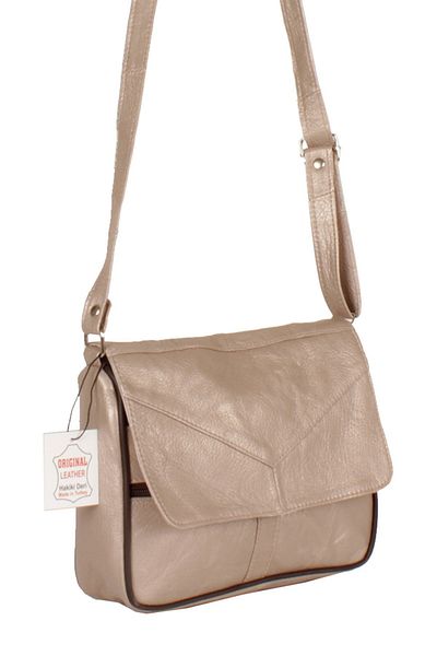 fubileather Carmen Genuine Leather Crossbody Messenger Bag 24X20