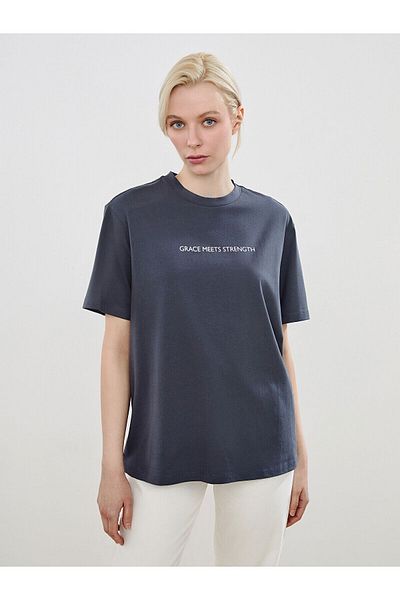 LC Waikiki Crew Neck Printed Women's T-Shirt