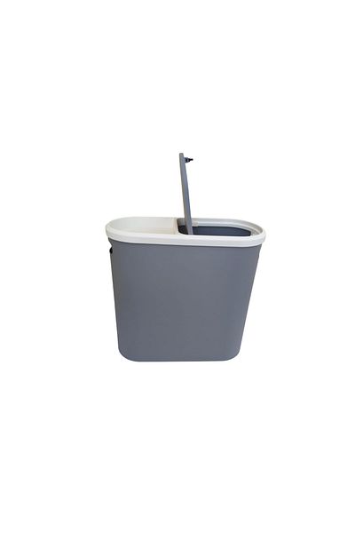 Leony Bathroom Toilet Office Kitchen Trash Can with Push Open Lid - 10 Lt