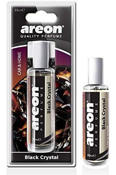 Areon Black Crystal Car Perfume with Spray (35 ml)