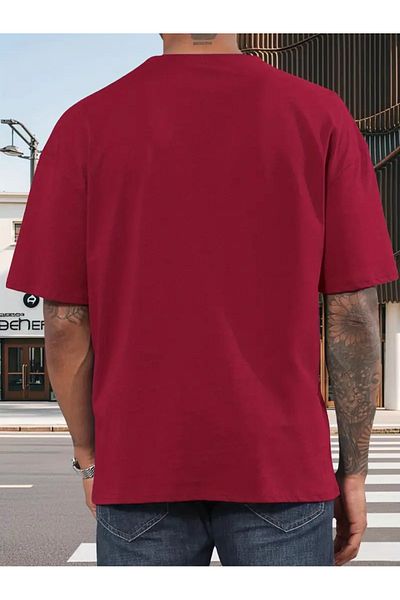 PAVRO Oversize Unisex Basic T-Shirt Comfortable Stylish Daily Use Broklynprinted