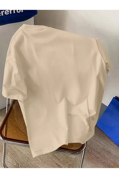 PAVRO Oversize Unisex Basic T-Shirt Comfortable Stylish Daily Use Broklynprinted