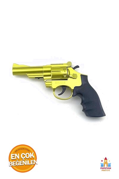 PapatyamPartiEvi Büyük Boy Kapsül Tabanca Seti: Eğlencenin Keyfini Çıkarın!