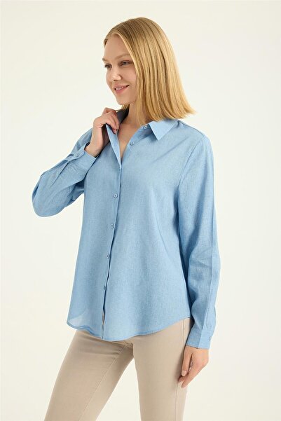 HomeStore Keten Gömlek