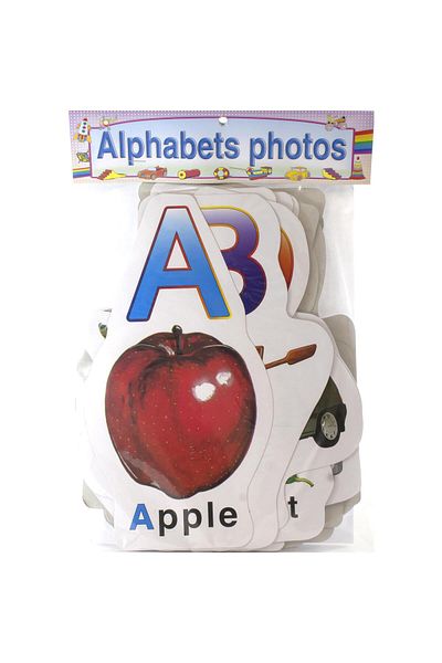 GENERAL Alphabet with Pictures Cutout (English letters)
