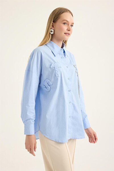 HomeStore Taşlı Gömlek