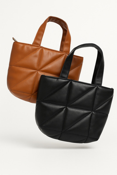 ASNEOSS 2 Kapitone Omuz Askılı Çanta