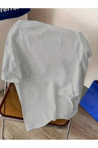 PAVRO Oversize Unisex Basic T-Shirt Comfortable Stylish Daily Use Broklynprinted