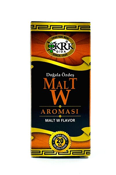 Krk Gıda Malt (W) Aroması 20cc (1 ADET)
