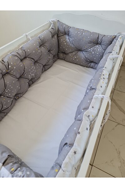 yasetex tasarım 80X140 Crib Compatible 4 Piece Crib Edge Protection Set – 100...