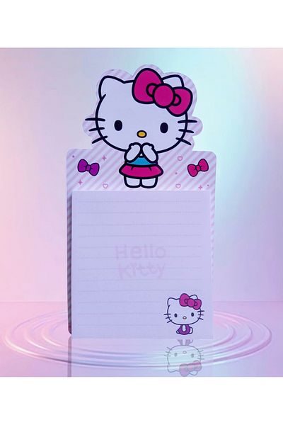 izmir yazici servis Hello Kitty Magnetic Notepad 50 Yp. Can Hold to All Metal Surfaces