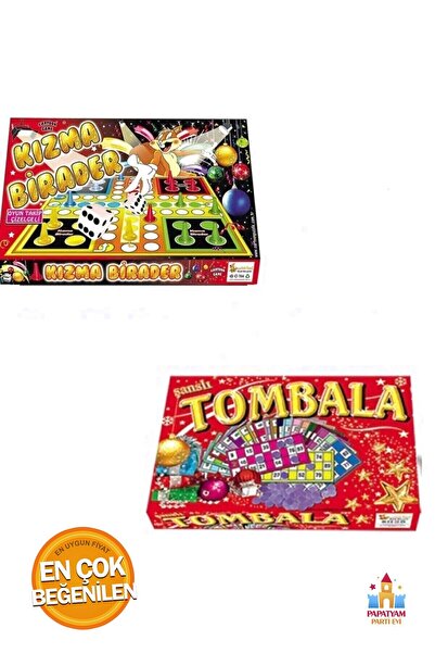 PapatyamPartiEvi Yılbaşı Oyunları: Kızma Birader ve Tombala Seti ile Eğlence ...