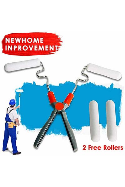 NEZADE STORE Non-Drip Paint Roller Can Be Used on Glide Corner and Flat Floor