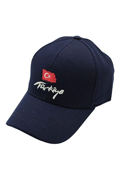 AXE SPORTSWEAR Дитяча кепка з регульованим застібкою, з вишитим турецьким прапором, з козирком