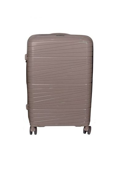 Generic W.o.k Travel - Travel Trolley Bag with Polypropylene Material - 20 Inch COFFEE