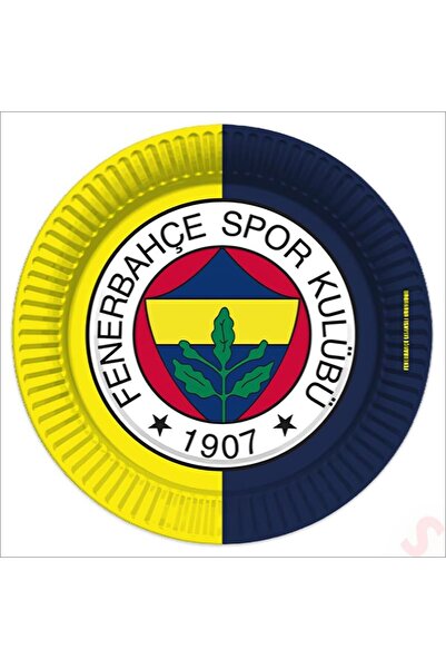 Fenerbahçe Karton Tabak 8 Adet