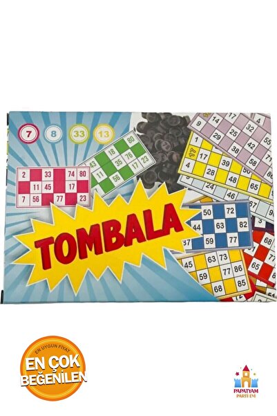 PapatyamPartiEvi Yılbaşı Oyunları: Tombala 24 Kart ve 90 Sayı ile Eğlenceyi Y...