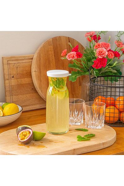 LAV -FONTE CARAFE 700cc WHITE LID GB