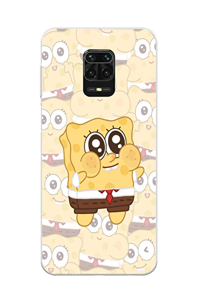 moonset Xiaomi Redmi Note 9 Pro / Note 9S Uyumlu Sünger Bob Tasarımlı Baskılı...