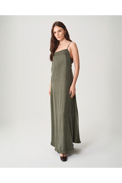 Towdoo Sage Backless Dress