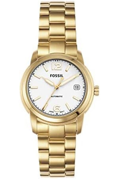 Fossil Heritage Automatic White Dial Unisex Watch ME3226