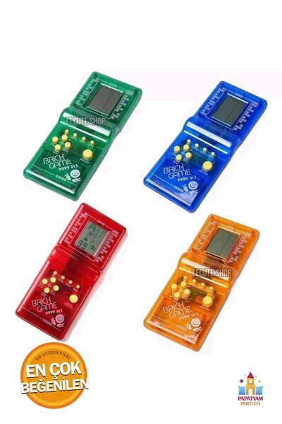 PapatyamPartiEvi Tetris Brick Game - Efsane Oyunun Yeniden Canlandırılmış Hali