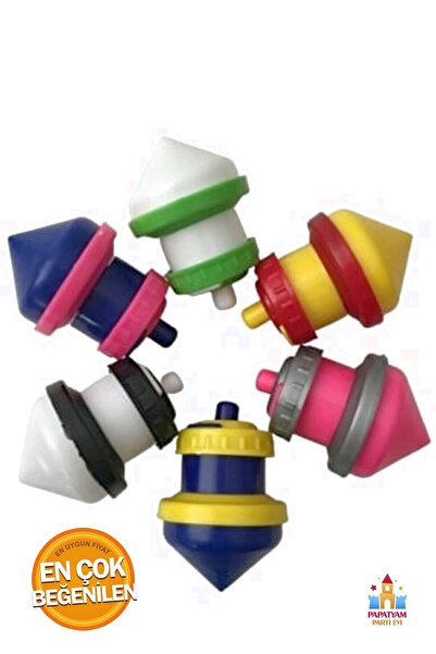 PapatyamPartiEvi مجموعة ألعاب الغزل العلوي الإبداعية المكونة من 10 قطع: أداة ...