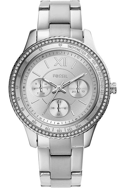 Fossil Stella Sport Analog Silver Dial Women's Watch-ES5108