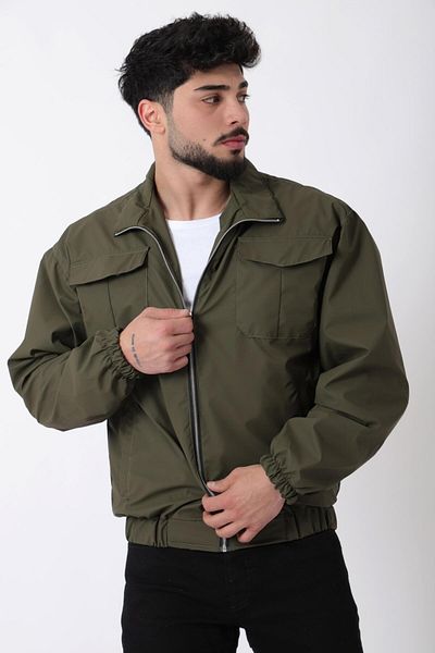 Stilkombin Палто Nova Seasonal с джоб и цип, яка и джобна яка, BL 1810_60328