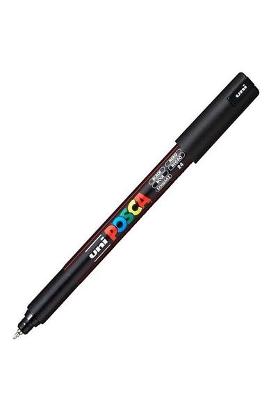 UNİ-BALL POSTER MARKER POSCA PC-1MR 07 BLACK 6 PACK